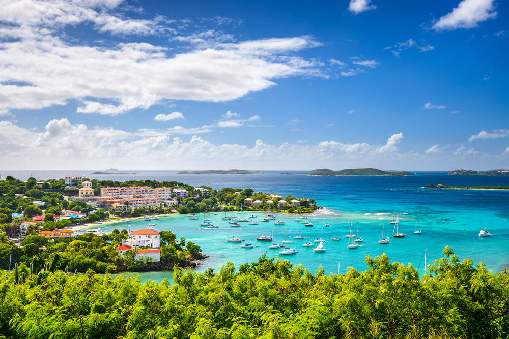 Cruz Bay, St John, United States Virgin Islands.